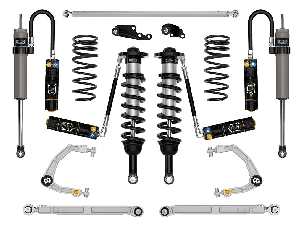 ICON 2024-2026 Lexus GX550, 1.25-3" Lift, Stage 8 Suspension System, CDXS, Billet