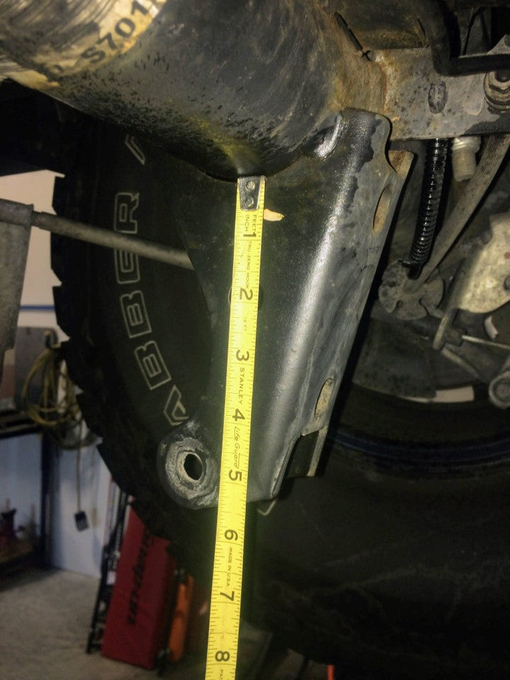 Van Compass Rear High Clearance Shock Extension Brackets, Ford Transit