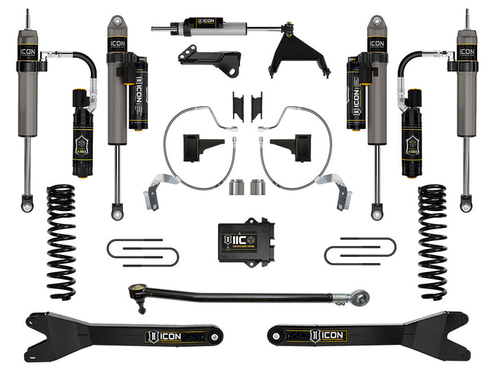 ICON 2023-2026 Ford F-250/F-350 Super Duty 4WD, Diesel, 4.5" Lift, Stage 8 Suspension System w/ Radius Arms
