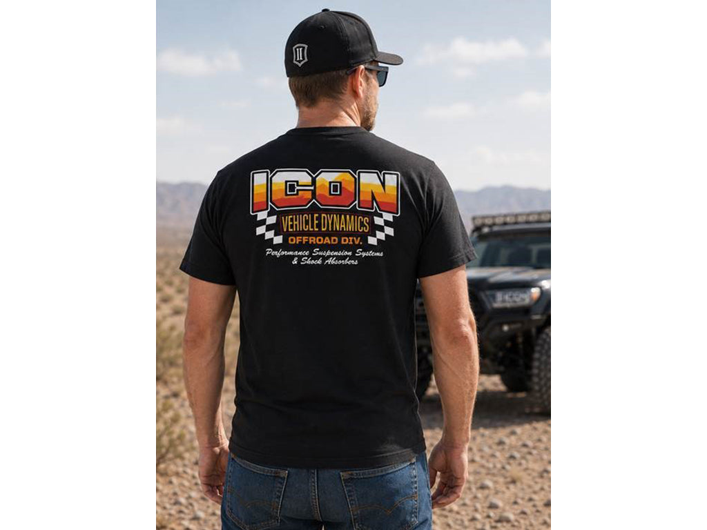 ICON Winners Logo T-Shirt, Black, Extra Extra Large