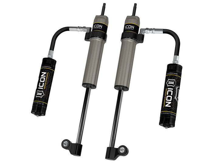 ICON 2005-2023 Toyota Tacoma, Rear, V.S. 2.5 Aluminum Series RXT Shock Absorbers, Remote Reservoir, Pair