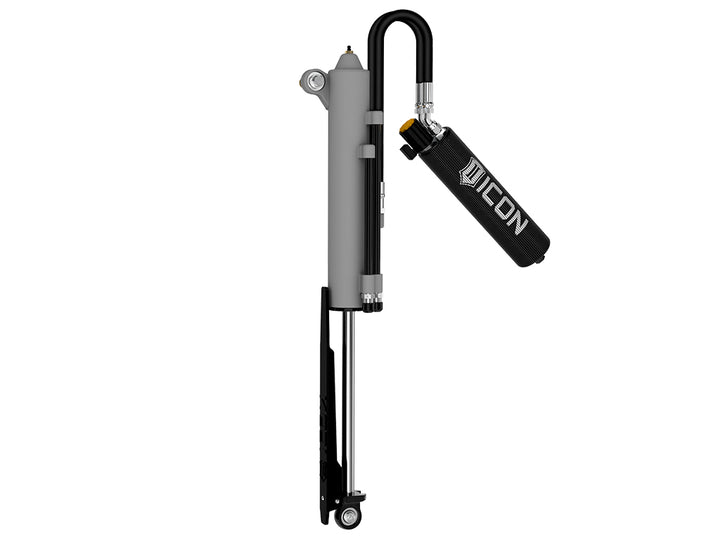 ICON 2021-2026 Ford F-150 Raptor, Driver Rear, V.S. 3.0 Series Zeta Bypass RXT Shock Absorber, Remote Reservoir w/ CDEV