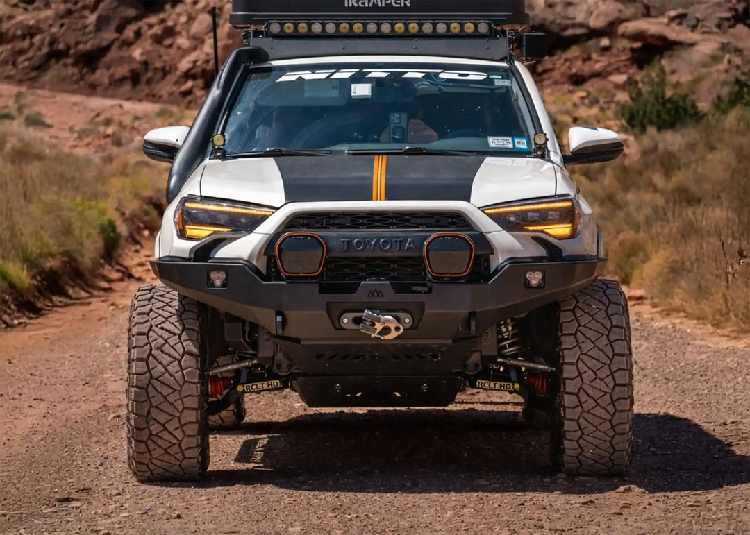 Hi-Lite Overland Toyota 4Runner Front Bumper 5th Gen (2010-2024) [No Bull Bar] by Backwoods Adventure Mods | KOVA Offroad