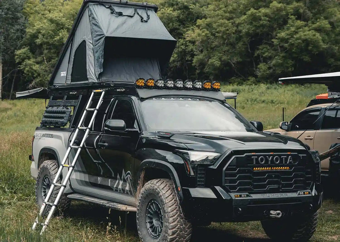 DRIFTR Toyota Tundra Roof Rack (2022-2026) by Backwoods Adventure Mods | KOVA Offroad