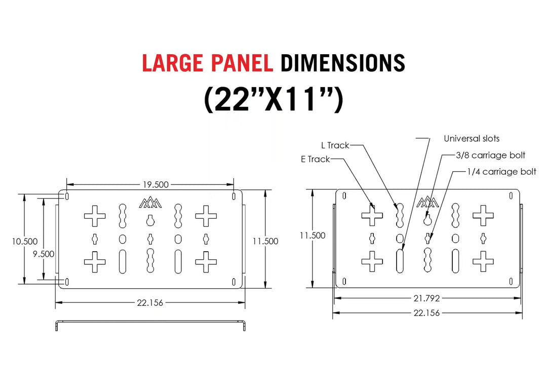 DRIFTR Roof Rack Deck Accessory Panels by Backwoods Adventure Mods | KOVA Offroad