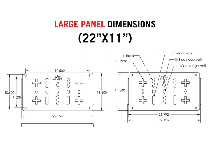 DRIFTR Roof Rack Deck Accessory Panels by Backwoods Adventure Mods | KOVA Offroad