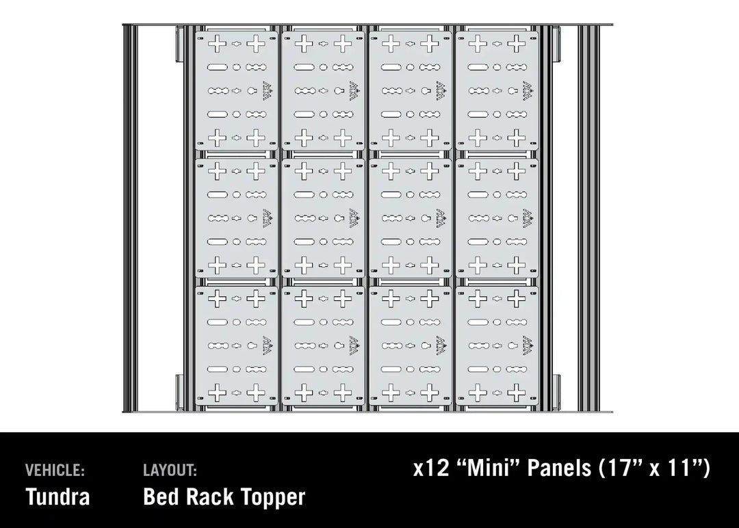 DRIFTR Roof Rack Deck Accessory Panels by Backwoods Adventure Mods | KOVA Offroad