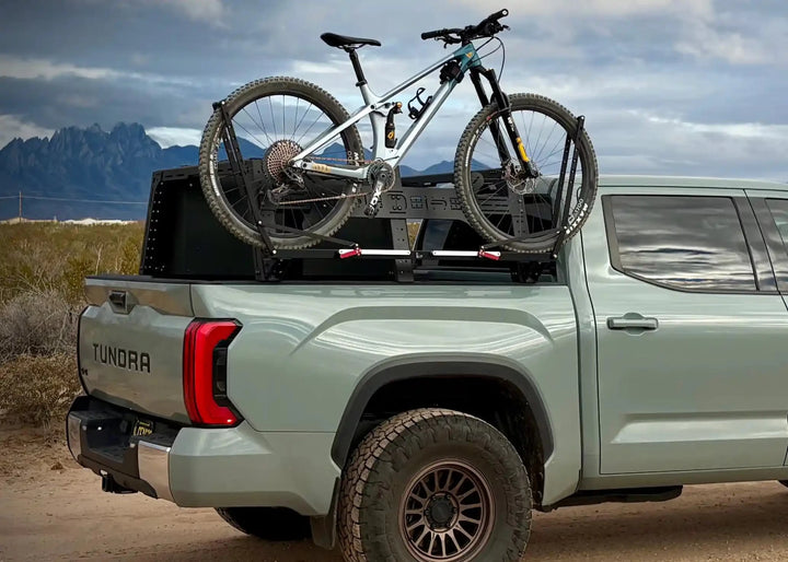 Universal Bike Tray Mounts for Bed Racks by Backwoods Adventure Mods | KOVA Offroad