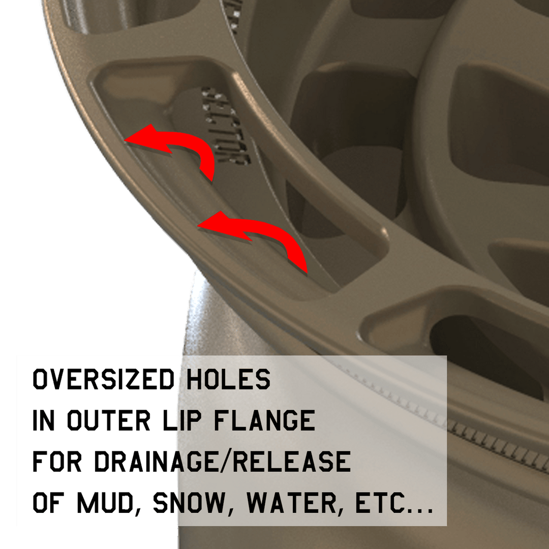Overland Sector Badlander Forged 17x9 -35 6x139.7mm 106.1mm All Satin Mocha Bronze by Overland Sector | KOVA Offroad