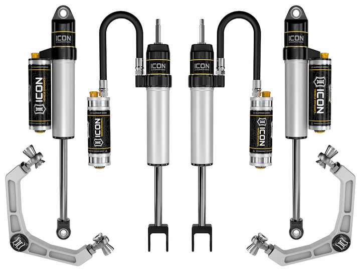 ICON 2020-2026 GM 2500/3500 HD, 0-2" Lift, Stage 3 Suspension System, Billet