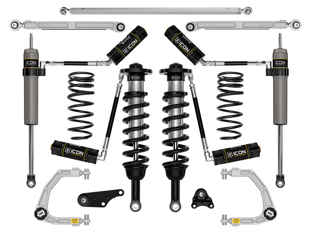 ICON 2025-2026 Toyota 4Runner 4WD, 1.25-3" Lift, Stage 7 Suspension System, Billet