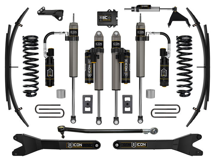 ICON 2023-2026 Ford F-250/F-350 Super Duty 4WD, Diesel, 2.5" Lift, Stage 6 Suspension System w/ Radius Arms and Expansion Packs