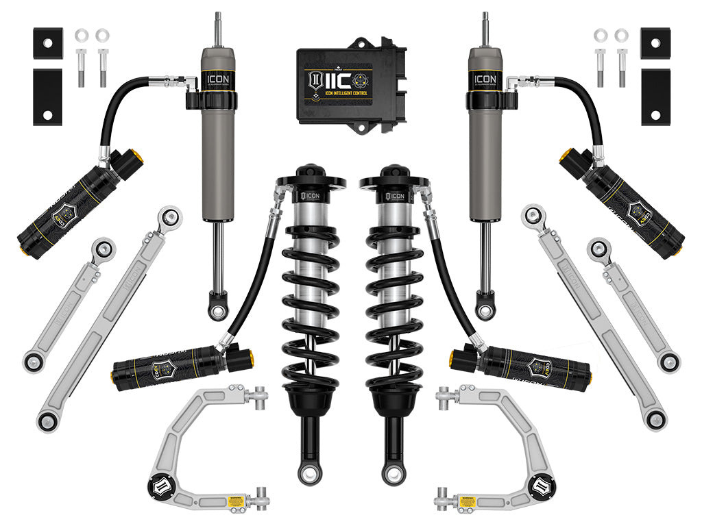 ICON 2022-2026 Toyota Tundra, 1.25-3.5" Lift, Stage 13, 2.5 Suspension System, Billet