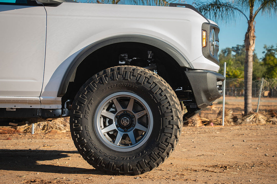 ICON Alloys 2021-2026 Ford Bronco, 3" Lift, Coilover Spacer Kit