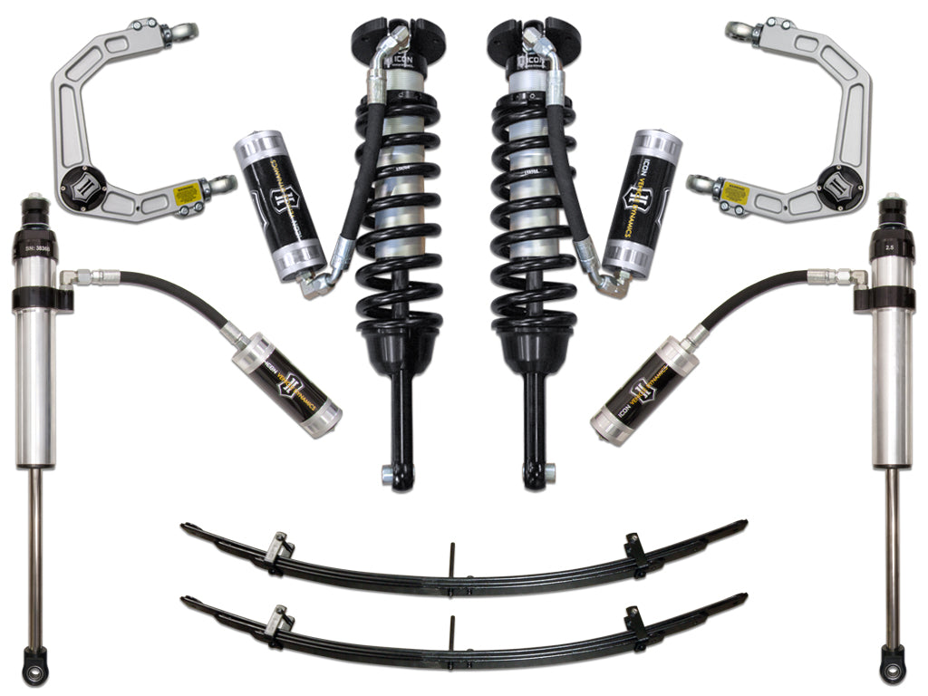 ICON 2005-2015 Toyota Tacoma 0-3.5" Lift/2016-2023 Tacoma 0-2.75" Lift, Stage 5 Suspension System, Billet