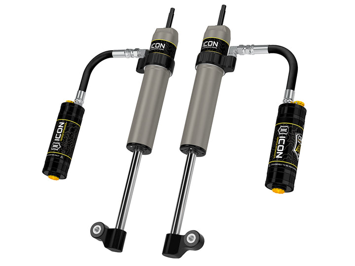 ICON 2005-2023 Toyota Tacoma, Rear, V.S. 2.5 Aluminum Series RXT Shock Absorbers, Remote Reservoir w/ CDCV, Pair