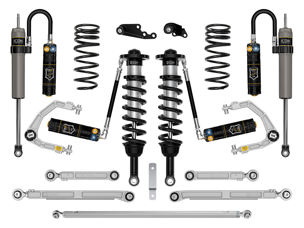 ICON 2024-2026 Lexus GX550, 1.25-3" Lift, Stage 9 Suspension System, CDXS, Billet