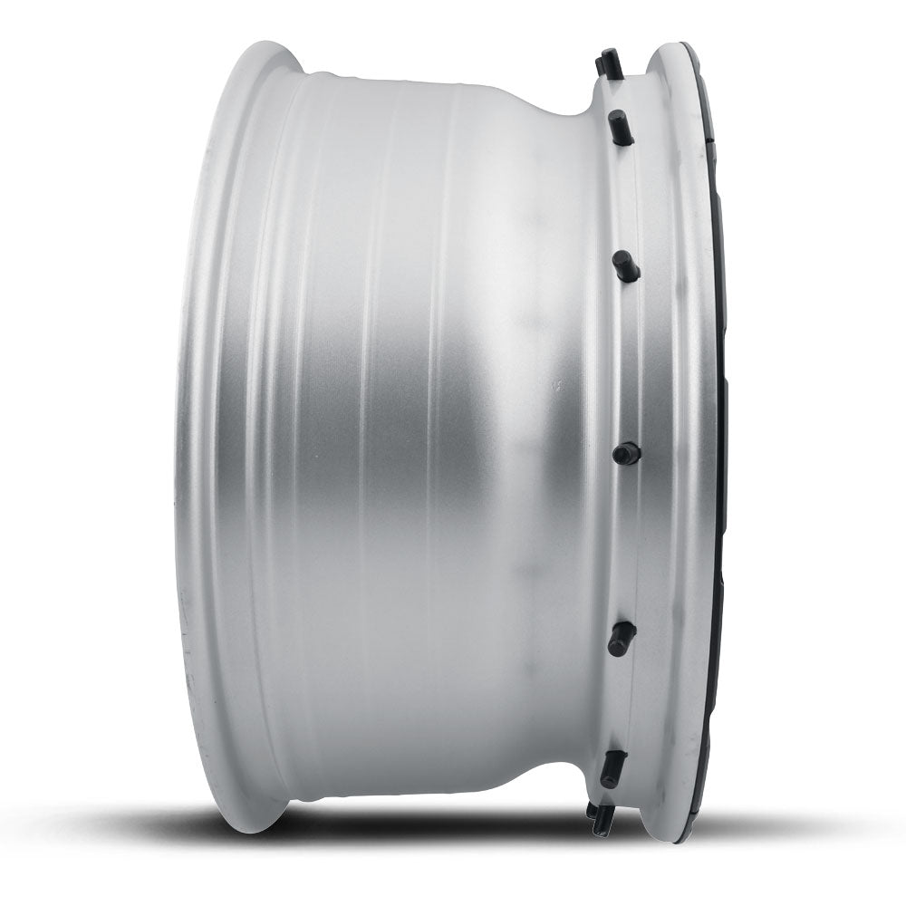 ICON Alloys Hammer Pro, Silver Machined, 17 x 8.5 / 5 x 5, -6mm Offset, 4.5" BS
