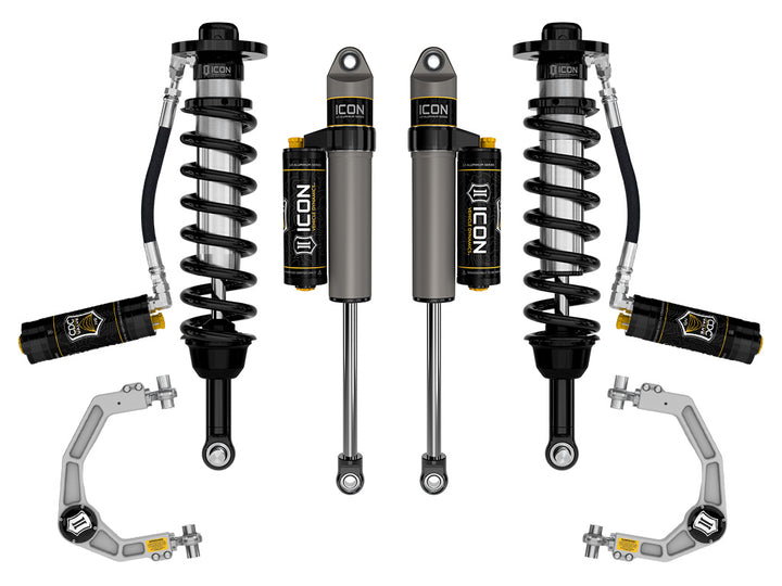 ICON 2021-2026 Ford F-150 Tremor, 2.5-3" Lift, Stage 4 Suspension System, Billet, CDCV