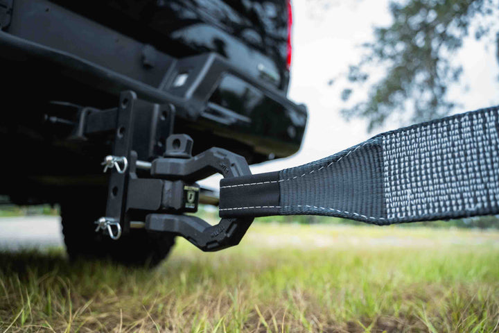 BulletProof Extreme Duty 4" Tow Strap - Branded Black