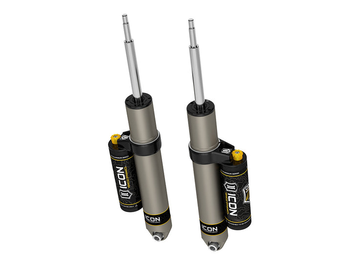 ICON 2014-2026 Ram 2500, w/ ICON .5" Lift Performance Rear Coils, Rear, V.S. 2.5 Aluminum Series Shock Absorbers, Piggyback Reservoir w/ CDCV, Pair