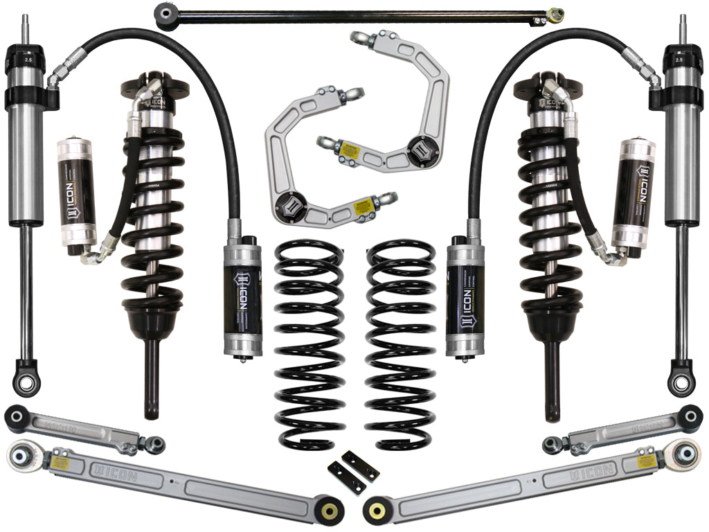 ICON 2010-Up Lexus GX460, 0-3.5" Lift, Stage 7 Suspension System, Billet UCA