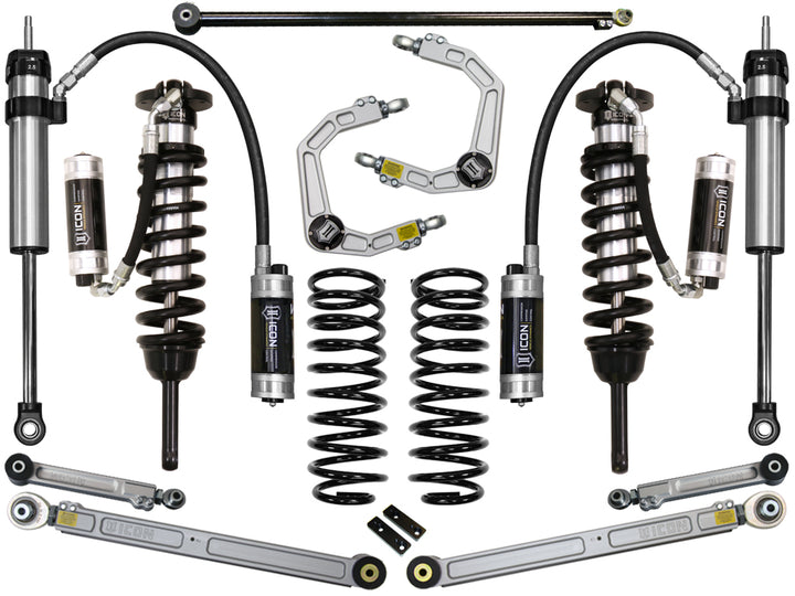 ICON 2010-Up Lexus GX460, 0-3.5" Lift, Stage 7 Suspension System, Billet UCA
