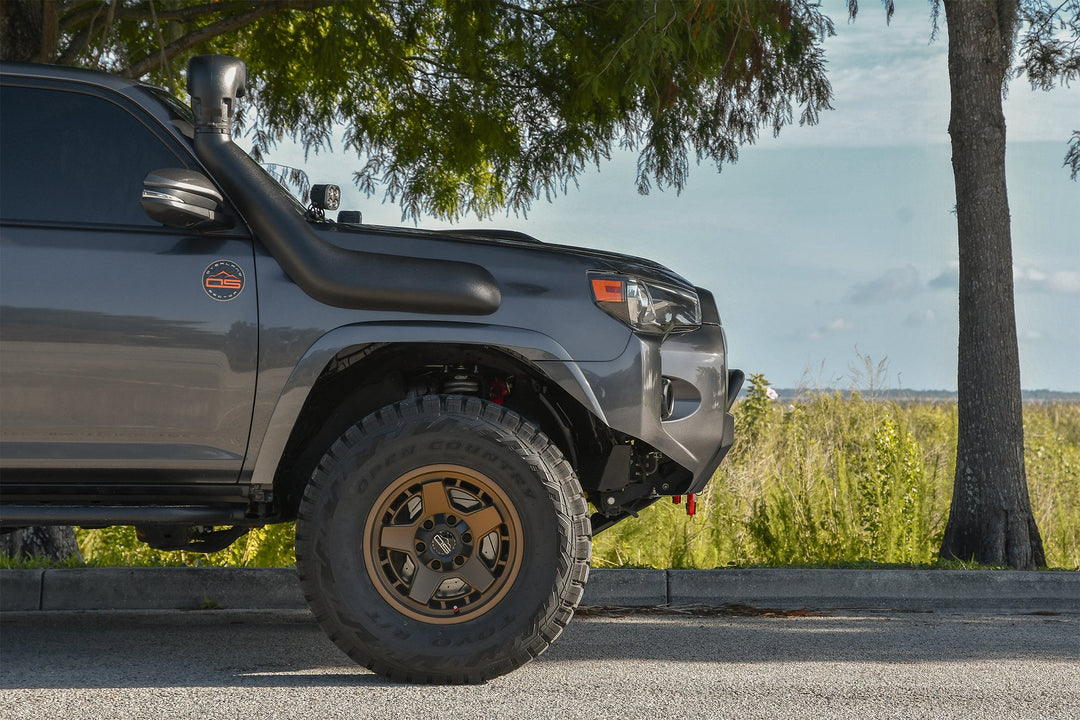 Overland Sector Atlas 17x9 -12 5x114.3/5x127mm 71.5mm Satin Textured Bronze by Overland Sector | KOVA Offroad