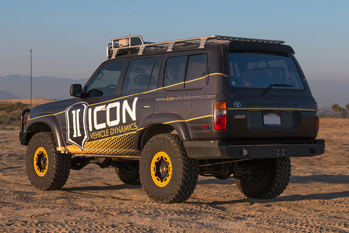 ICON 1991-1997 Toyota Land Cruiser 80 Series, Rear, 3" Lift, Dual Rate Coil Spring Kit