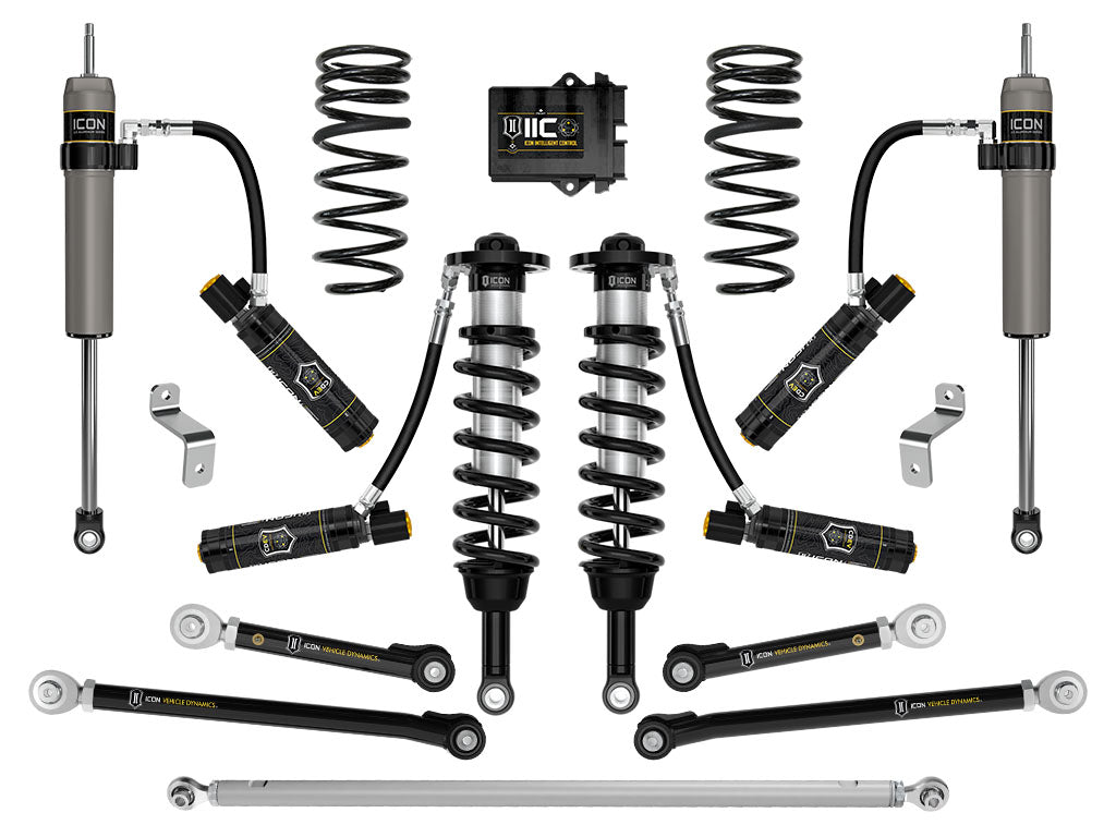 ICON 2023-2026 Toyota Sequoia TRD Pro, 1-2.5" Lift, Stage 10 2.5 Suspension System, Tubular