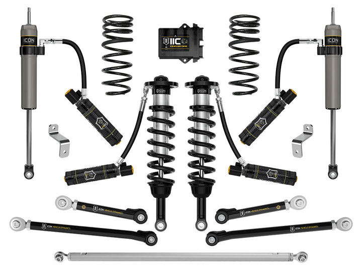 ICON 2023-2026 Toyota Sequoia TRD Pro, 1-2.5" Lift, Stage 10 2.5 Suspension System, Tubular