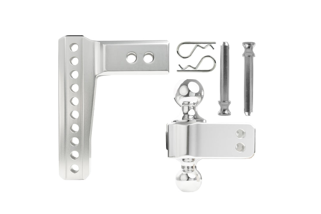 BulletProof 2.5" Aluminum Medium Duty 6" Drop/Rise Hitch