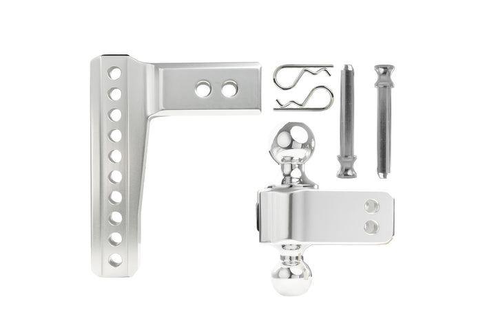 BulletProof 2.5" Aluminum Medium Duty 6" Drop/Rise Hitch