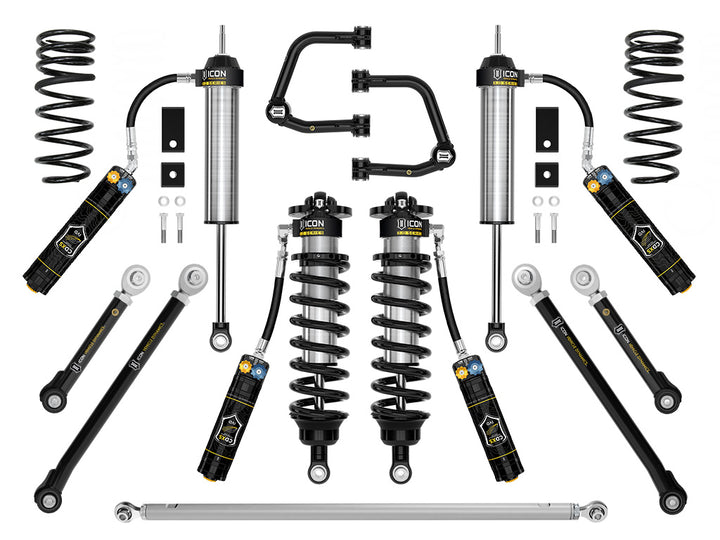 ICON 2023-2026 Toyota Sequoia, 3-4.25" Lift, Stage 2 3.0 Suspension System, Tubular, CDXS