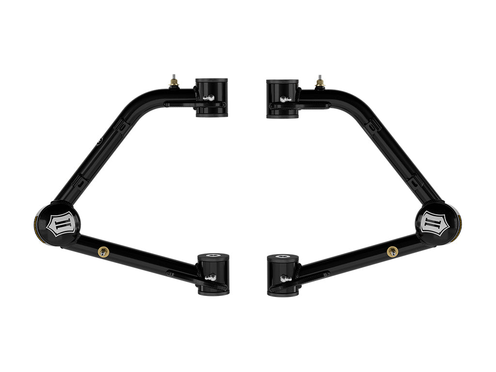ICON 2023-2026 Chevrolet Colorado WT, LT, & Z71, Tubular Upper Control Arms, w/ Delta Joint PRO