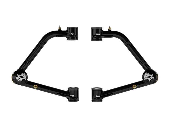ICON 2023-2026 Chevrolet Colorado WT, LT, & Z71, Tubular Upper Control Arms, w/ Delta Joint PRO