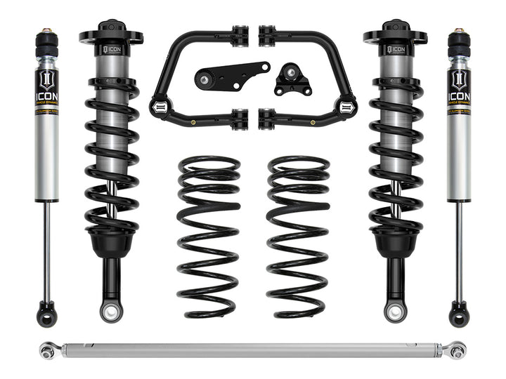 ICON 2025-2026 Toyota 4Runner 4WD, 1.25-3" Lift, Stage 3 Suspension System, Tubular