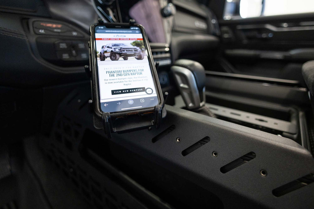 Ram 1500 TRX Center Console Molle Panels & Digital Device Bridge