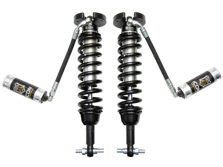 ICON 2019-2026 Chevrolet Silverado1500/GMC Sierra 1500, 1.5-3.5” Lift, Front, V.S. 2.5 Series Coilover Kit, Extended Travel, Remote Reservoir w/ CDCV, Pair