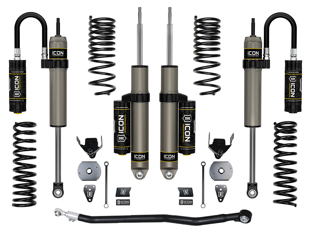 ICON 2014-2026 Ram 2500 4WD, Diesel, Coil Spring Rear, 4.5" Lift, Stage 2 Suspension System, w/ Performance Rear Coil Springs