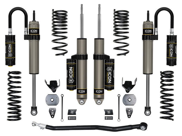 ICON 2014-2026 Ram 2500 4WD, Diesel, Coil Spring Rear, 4.5" Lift, Stage 2 Suspension System, w/ Performance Rear Coil Springs