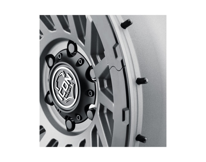 ICON Alloys Recon Pro, Charcoal, 18 x 9 / 8 x 170, 6mm Offset, 5.25" Backspace