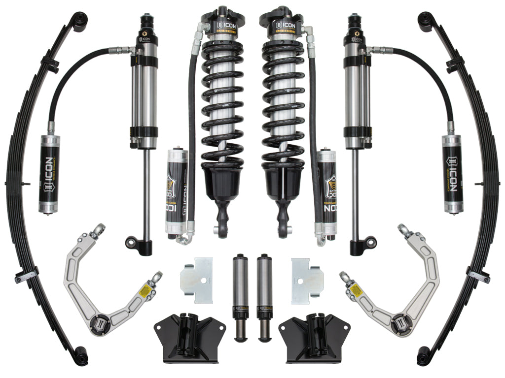 ICON 2007-2021 Toyota Tundra, 1.63-3" Lift, 3.0 Stage 3 Suspension System, Billet