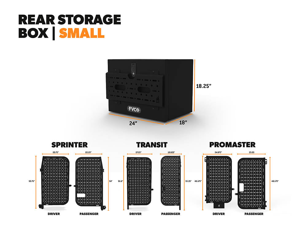 Rear Storage Box - Small