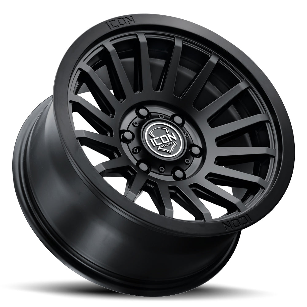 ICON Alloys Recon SLX, Gloss Black, 17 x 8.5 / 6 x 5.5, 25mm Offset, 5.75" BS
