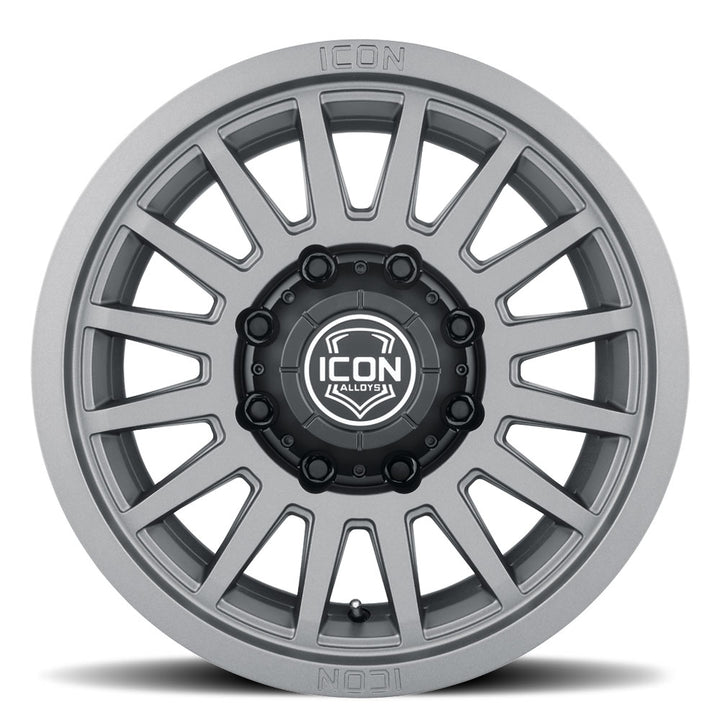 ICON Alloys Recon SLX, Charcoal, 18 x 9 / 8 x 180, 12mm Offset, 5.5" Backspace