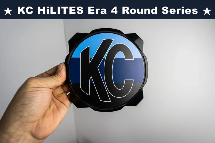 KC HiLITES Era 4 ROUND Series Light Cover Overlays - Universal