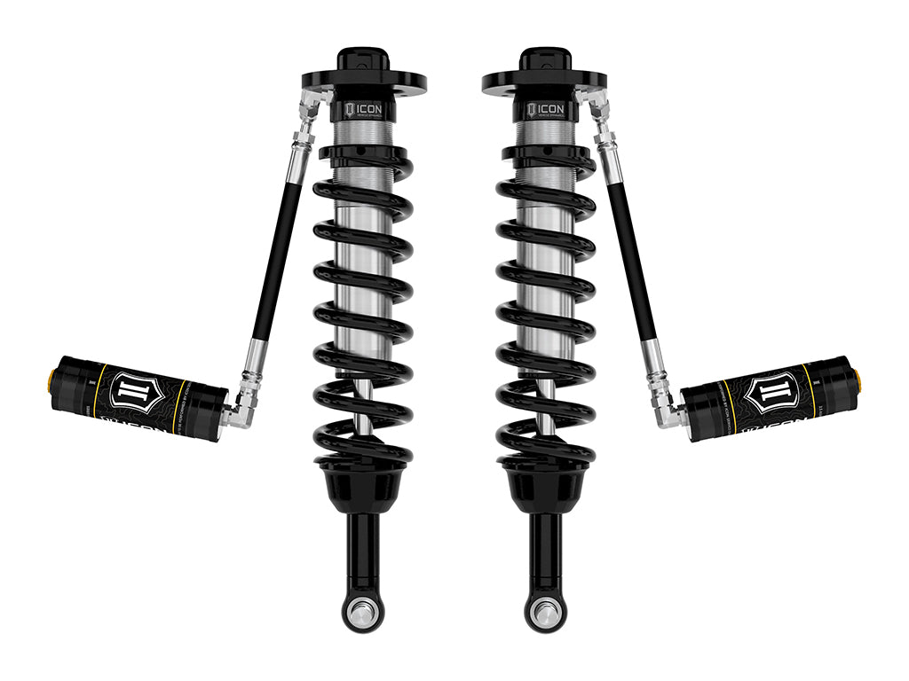 ICON 2021-2026 Ford F-150 4WD/Tremor, 3.5-4.5"/2.5-3" Lift, Front, V.S. 2.5 Series Coilovers, Remote Reservoir, Pair
