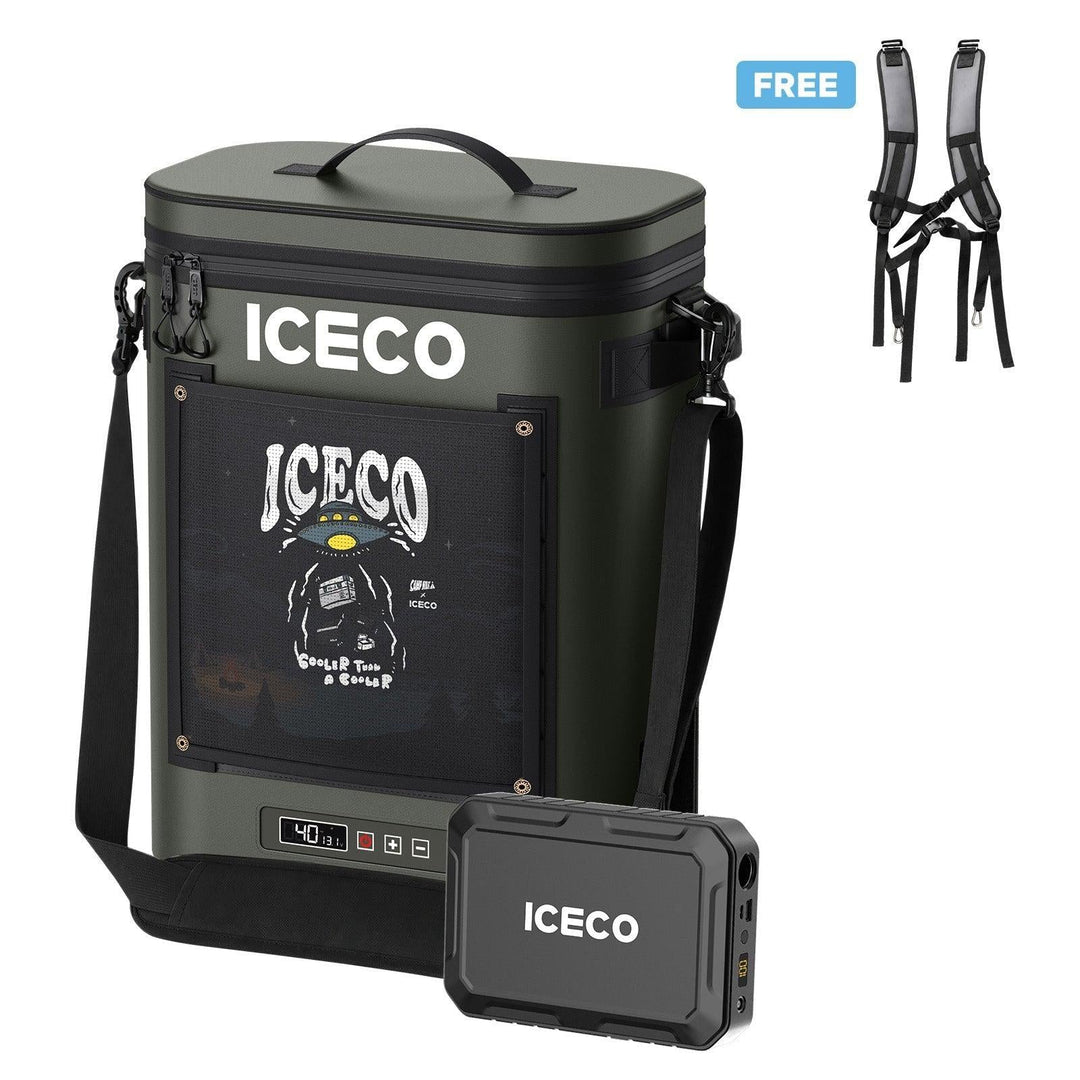 ICECO GOPACK12 13.5QT 12V Portable Fridge Freezer by Inca Overland Outfitters | KOVA Offroad