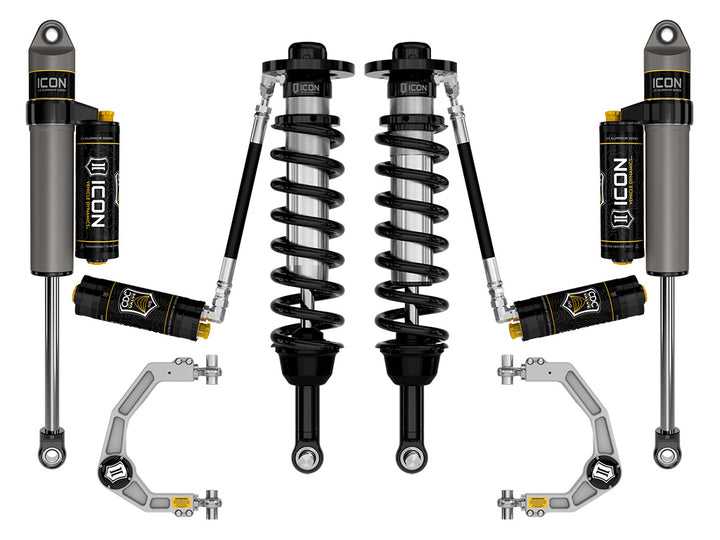 ICON 2021-2026 Ford F-150 4WD, 2.75-3.5" Lift, Stage 4 Suspension System, Billet, CDCV